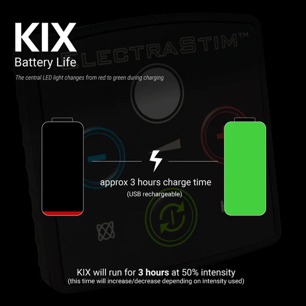 ElectraStim KIX Electro Sex Stimulator sada (obrázek 9)