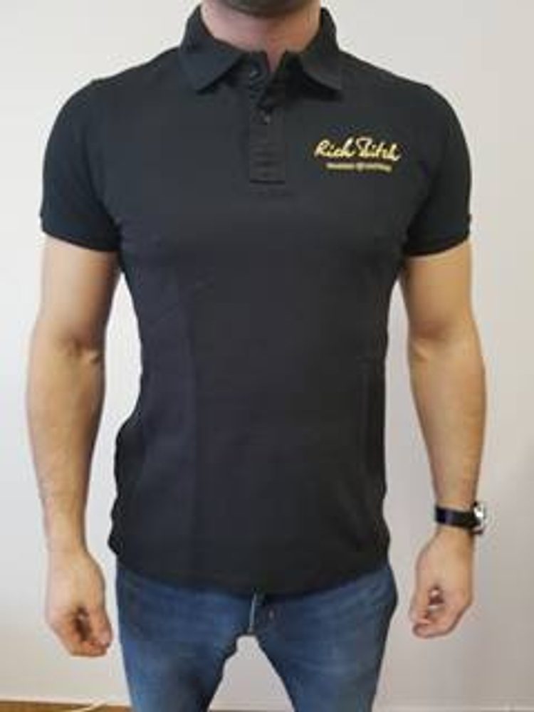 RITCH POLO SHIRT BLACK