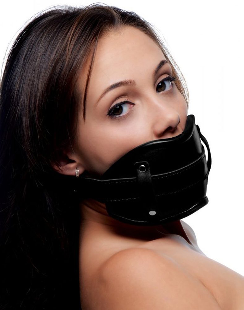 Strict Cock Head Silicone Mouth Gag - Obrázek 5