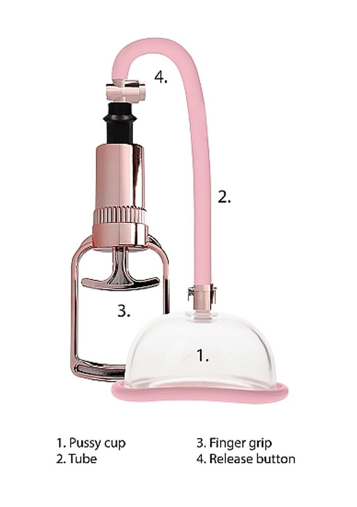 Shots Pumped Pussy Pump Rose Gold (obrázek 9)
