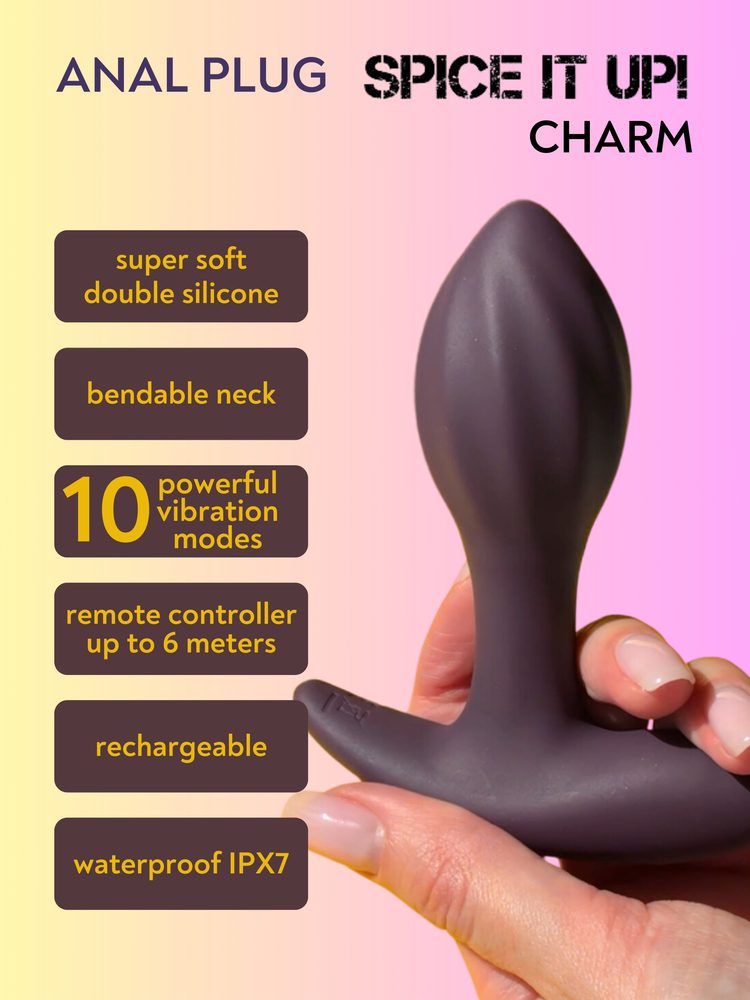 Lola Games Spice it Up Charm silikonový kolík na dálkové ovládání - Obrázek 7