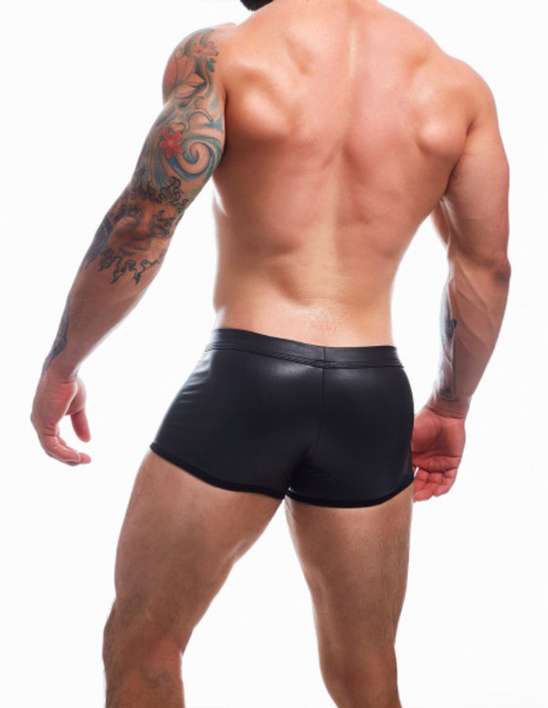 BL4CK by C4M Peekaboo Black Mini Pants - Obrázek 2