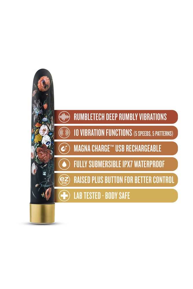 Blush The Collection Bountiful 7 inch Rechargeable Vibe Flora - Obrázek 6