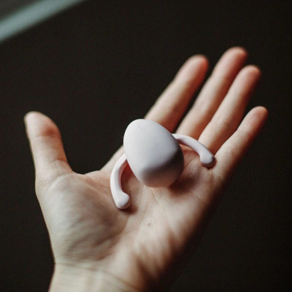 Dame Products EVA II Hands-Free Vibrator Quartz (obrázek 4)