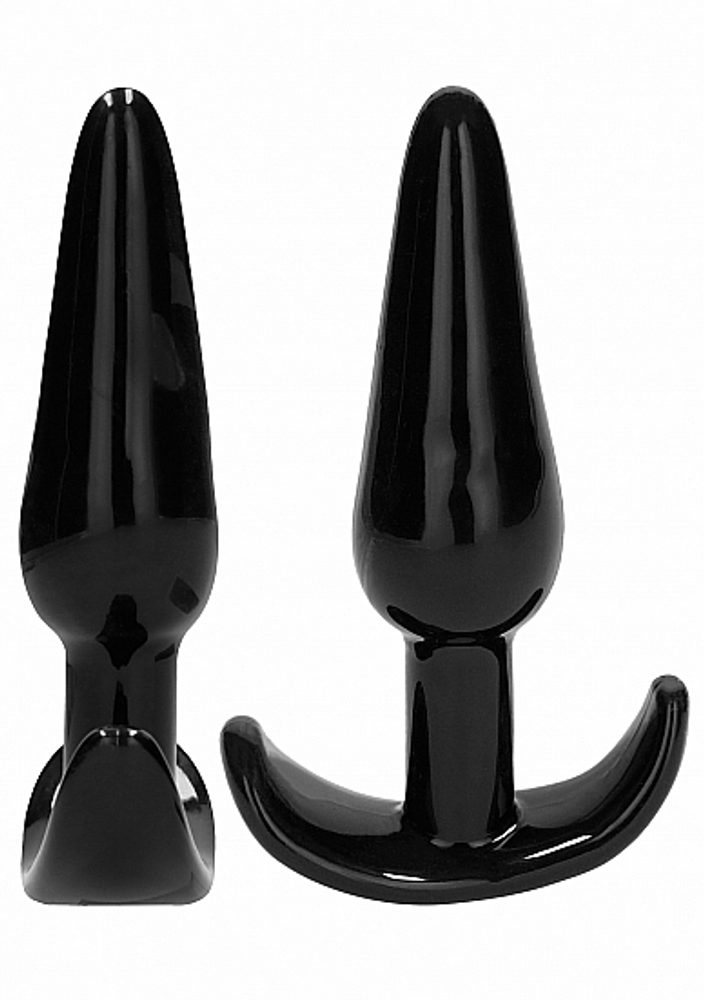 Sono No.80 4-Piece Butt Plug Set Black (obrázek 12)