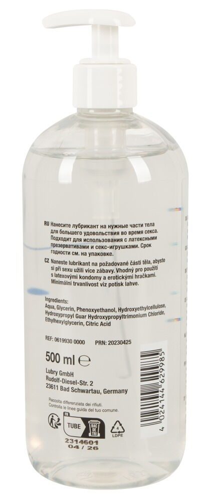 Just Glide Waterbased 500 ml - Obrázek 3