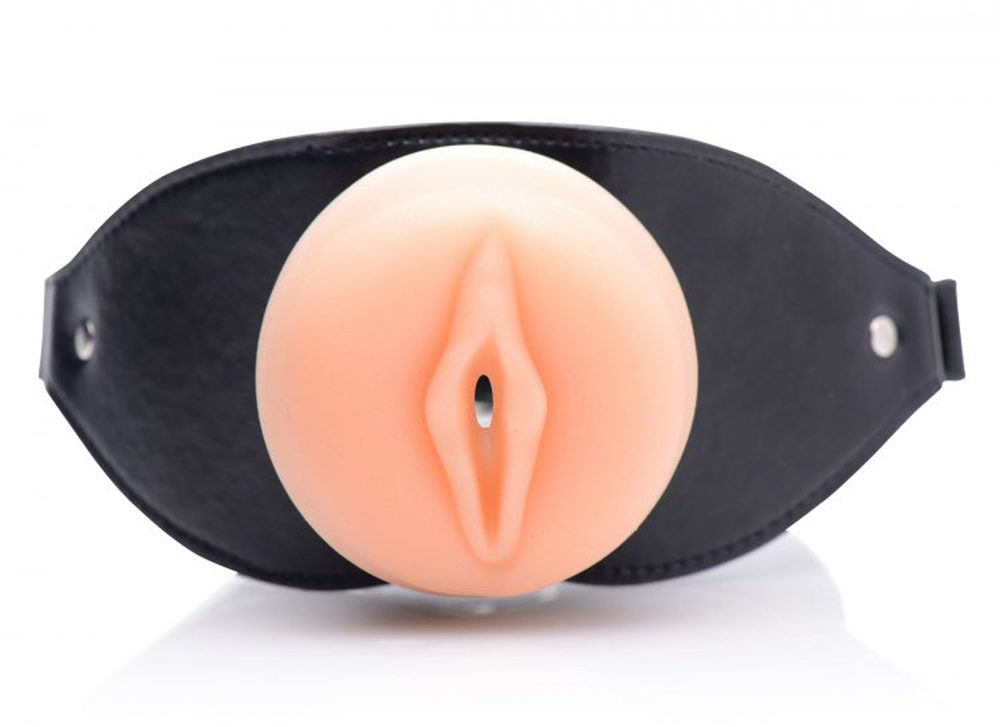 Master Series Pussy Face Oral Sex Mouth Gag - Obrázek 2