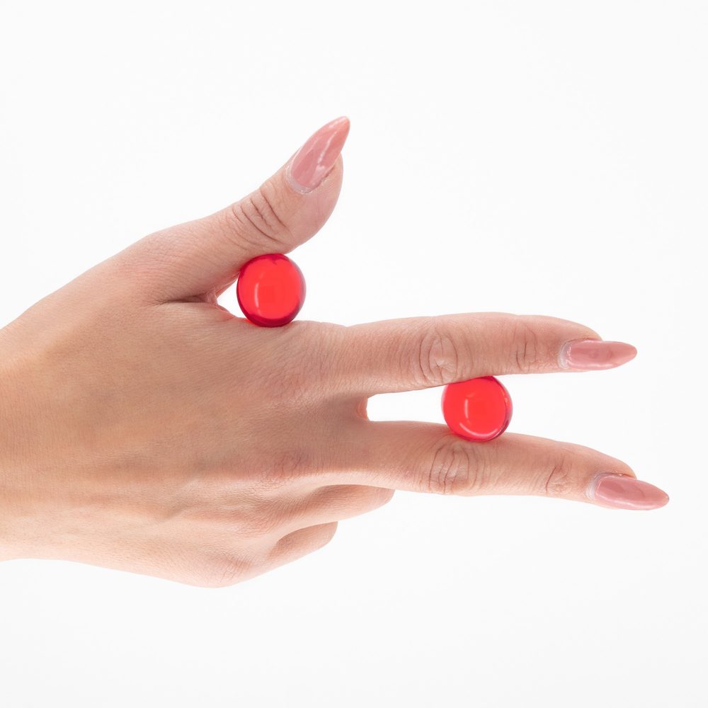 Crushious Lubbies Kissable Oil Balls Strawberry & Champagne (obrázek 4)