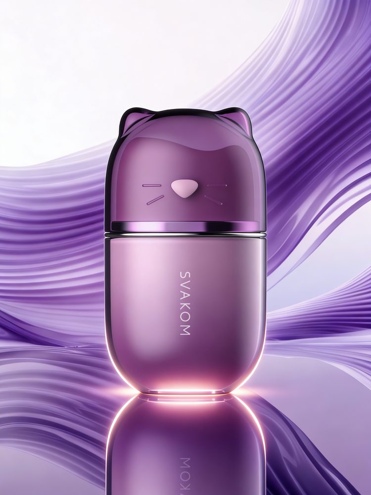Svakom Klitty Dual Action Licking & Suction Stimulator Dusty Lavender (obrázek 21)