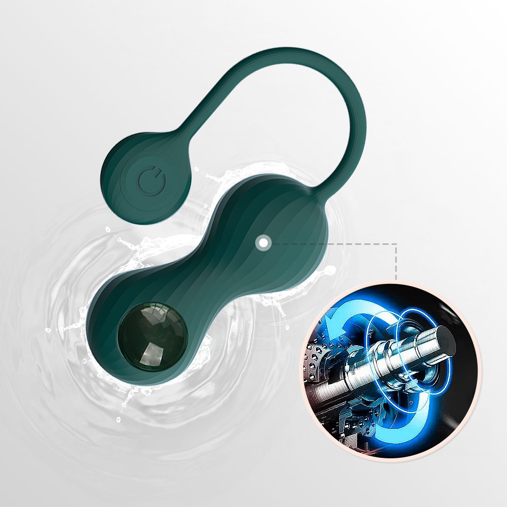 Magic Motion CRYSTAL DUO APP Sada pro posílení pánevního dna zelená (obrázek 8)