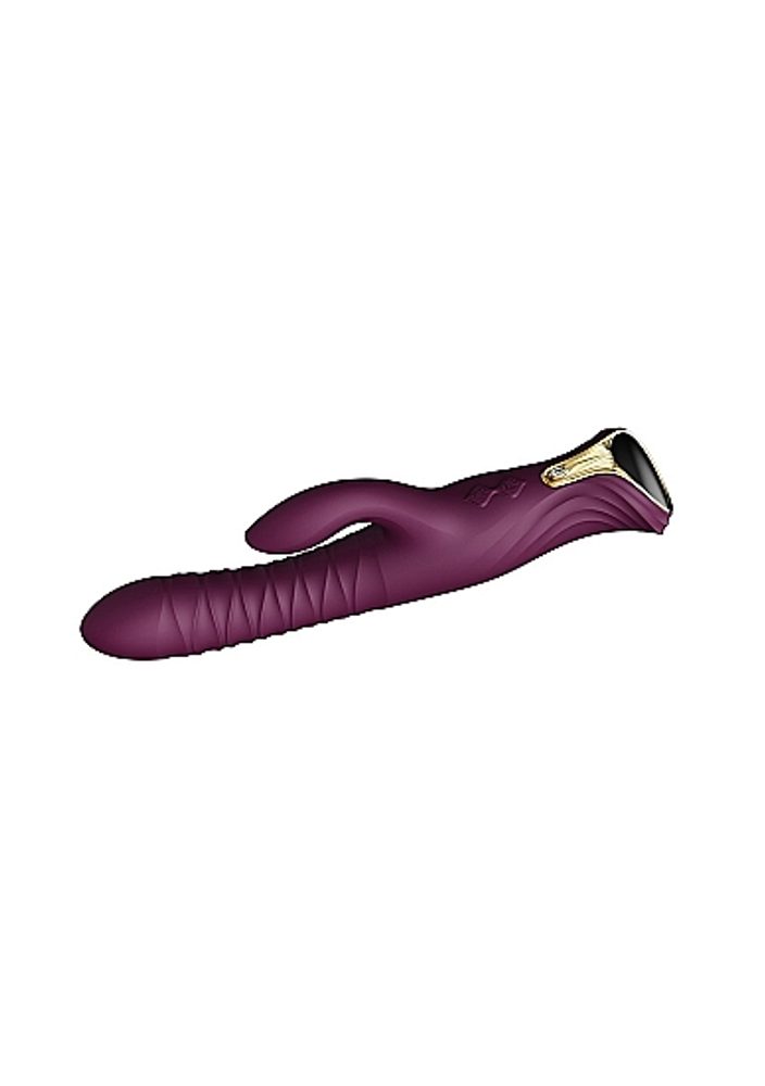 Zalo Mose Thrusting Rabbit Vibrator Purple (obrázek 11)