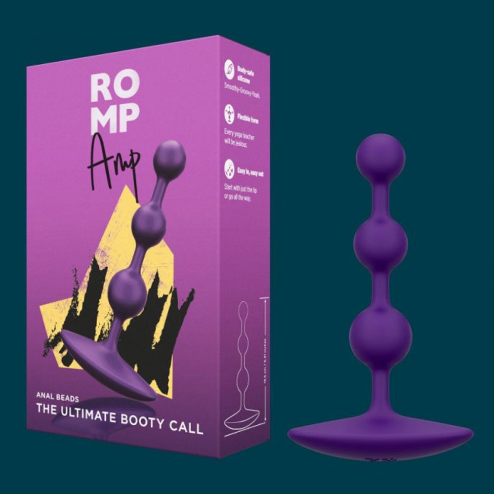 Romp Amp Anal Beads Violet (obrázek 8)