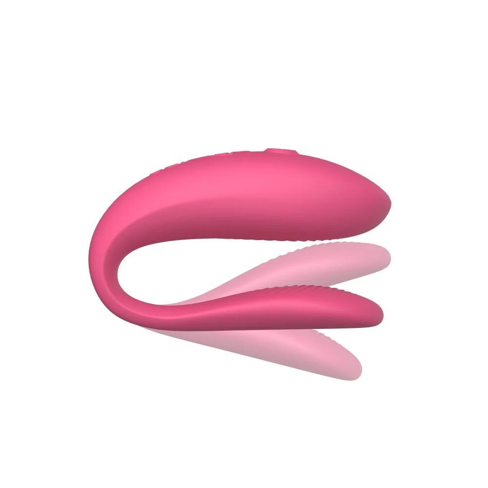 We Vibe Sync Lite smart rechargeable radio couple pink (obrázek 8)