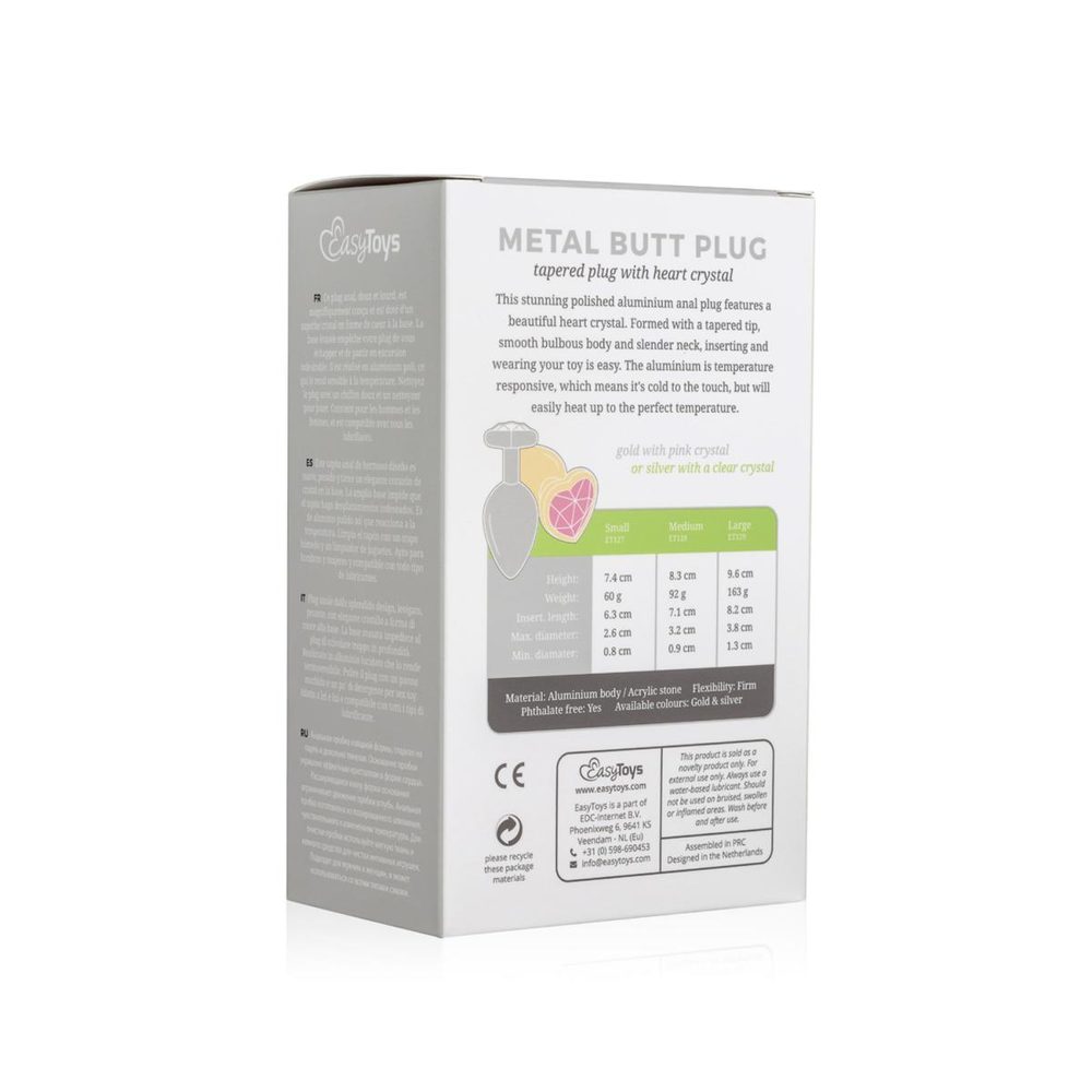Easytoys Metal Butt Plug No. 7 - Obrázek 7