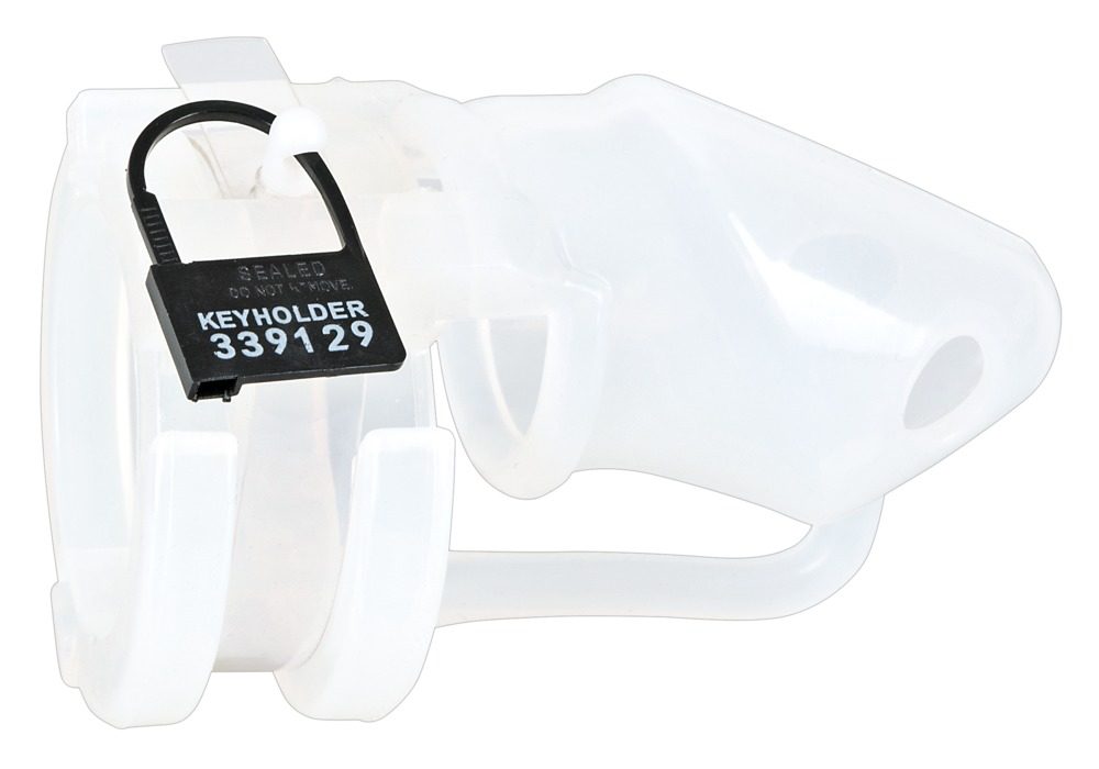 Pánský silikonový pás cudnosti Cock Cage Set