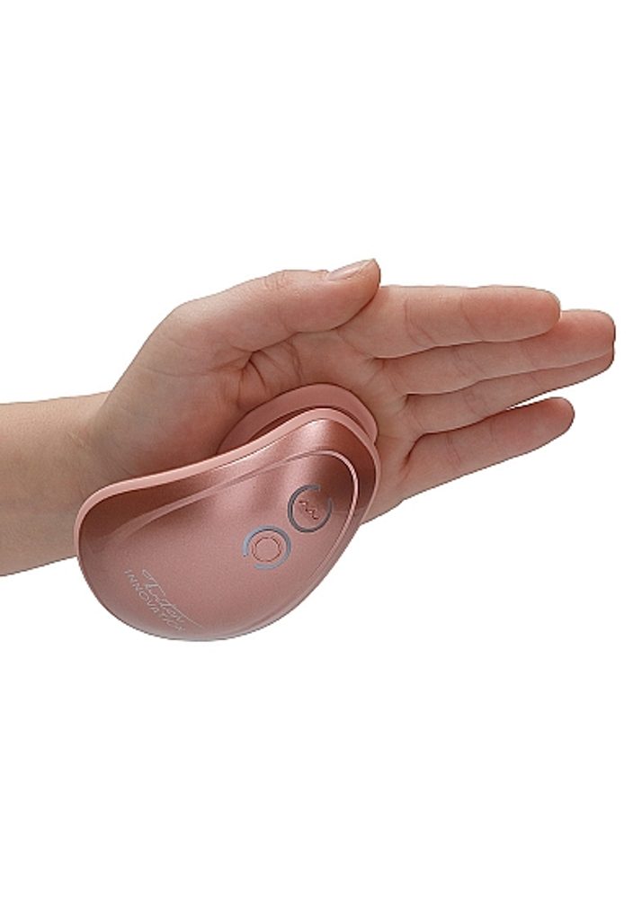 Shots Innovation Twitch Hands-Free Suction & Vibration Toy RoseGold (obrázek 14)