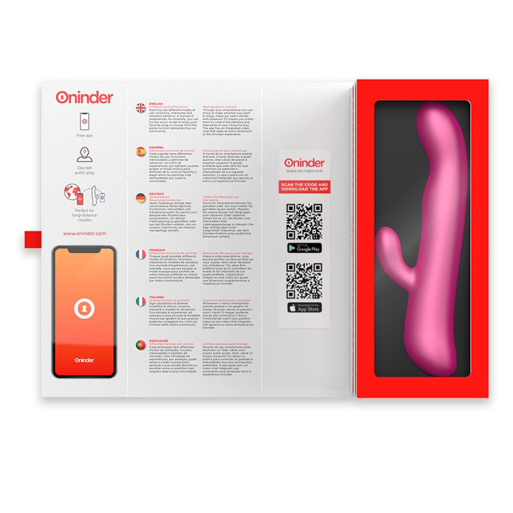 Oninder Oslo Rabbit & Rotation +App Pink - Obrázek 6