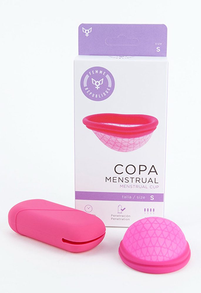 Femme Republique Menstrual Cup Size S Pink (obrázek 5)