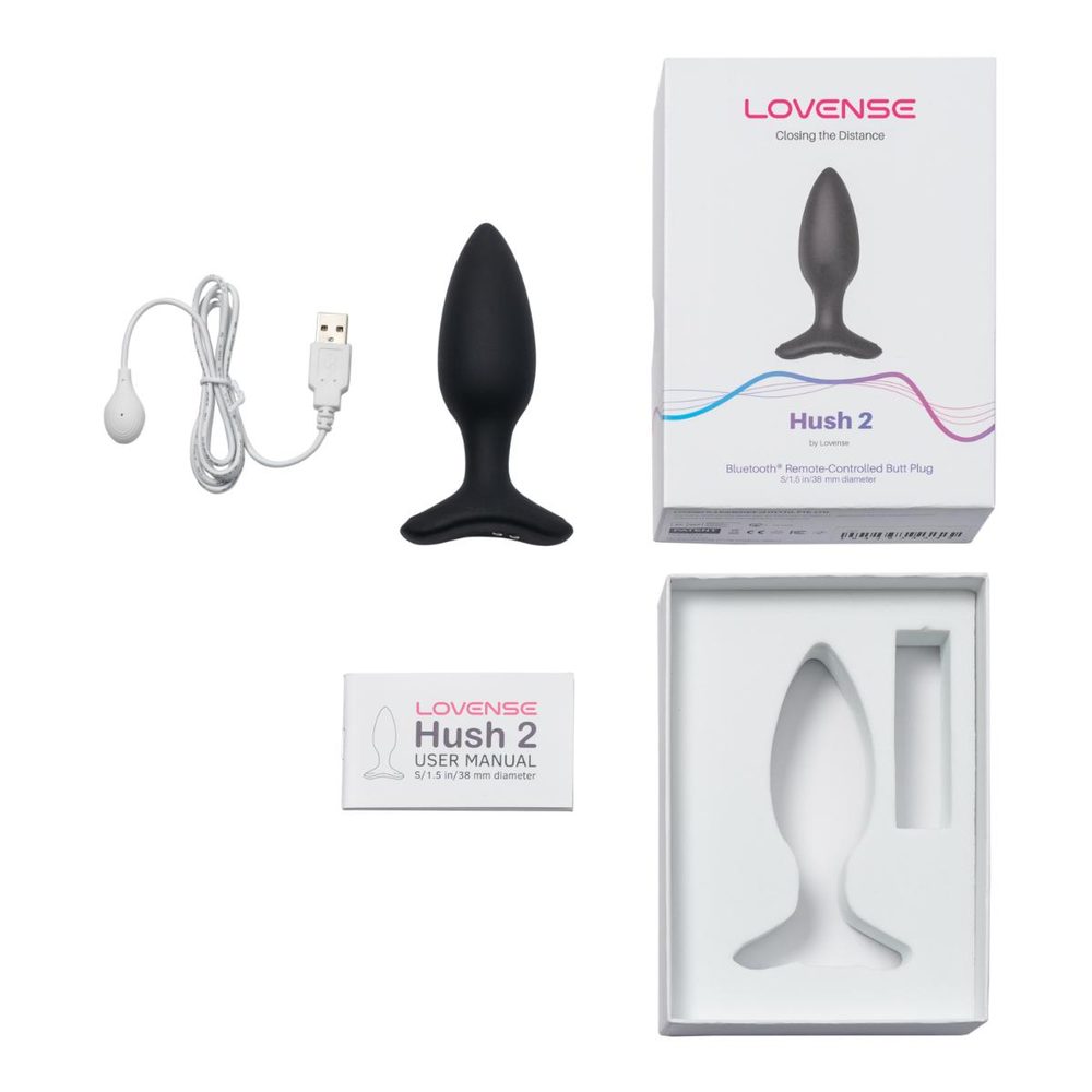 Lovense Hush 2 Butt Plug S 38mm (obrázek 10)