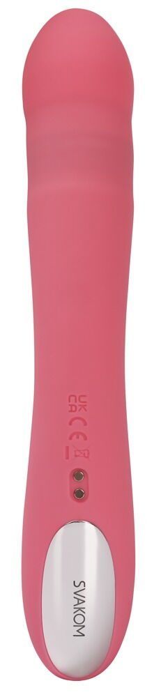 Svakom Avery Powerful Thrusting Vibrator Pink - Obrázek 3