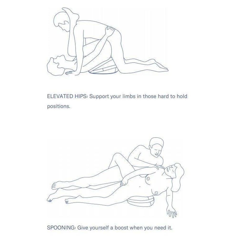 Dame Pillo Sex Pillow Beige - Obrázek 4