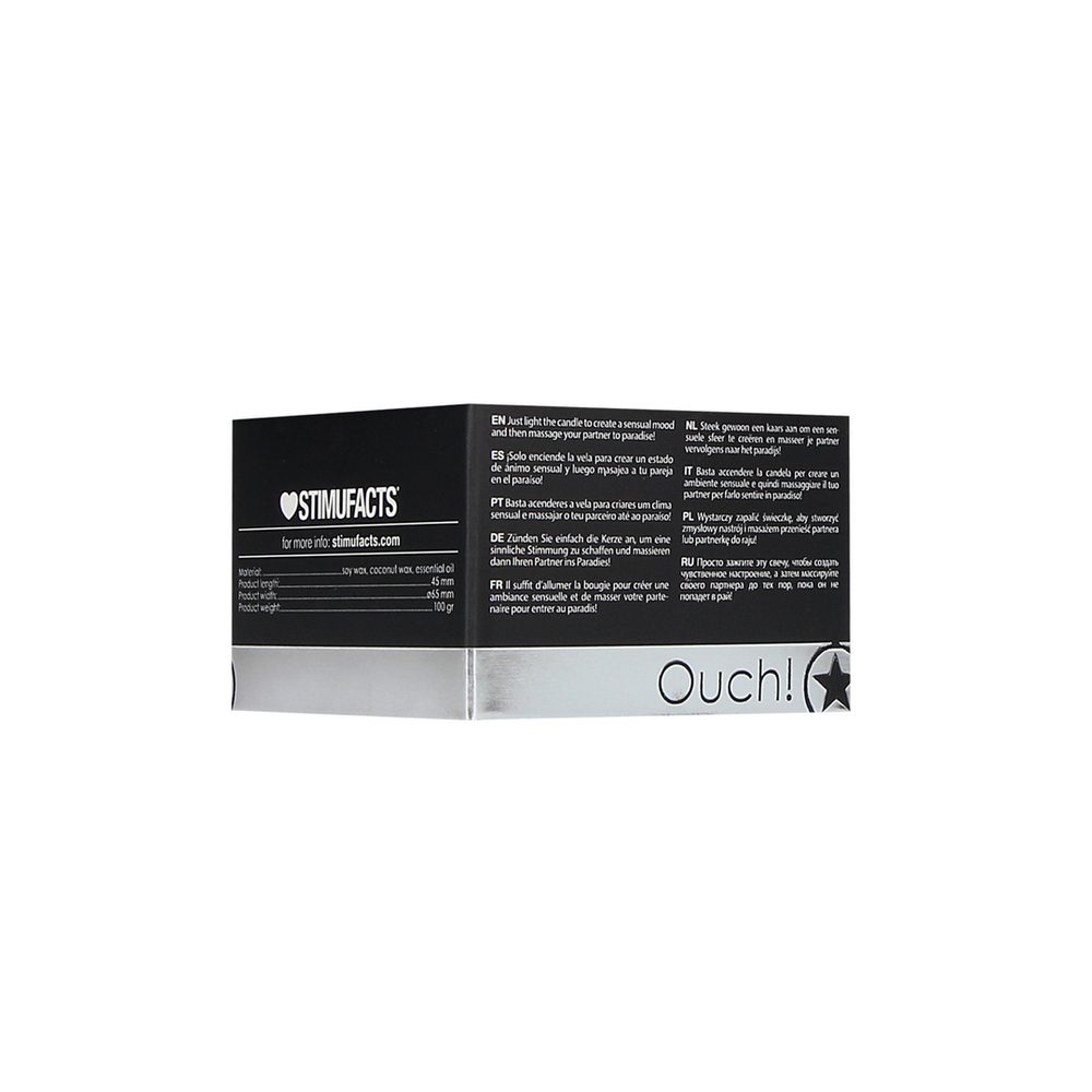 Ouch! Massage Candle Pheremone Scented 100g (obrázek 4)