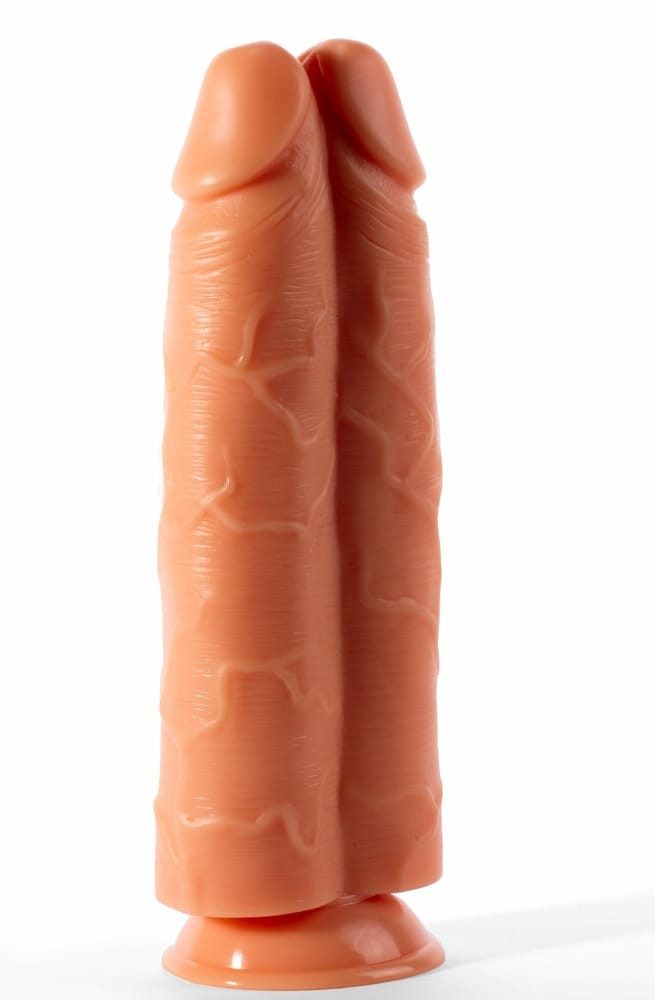 X-Men 11" 2-in-1 Dildo Flesh - Obrázek 5