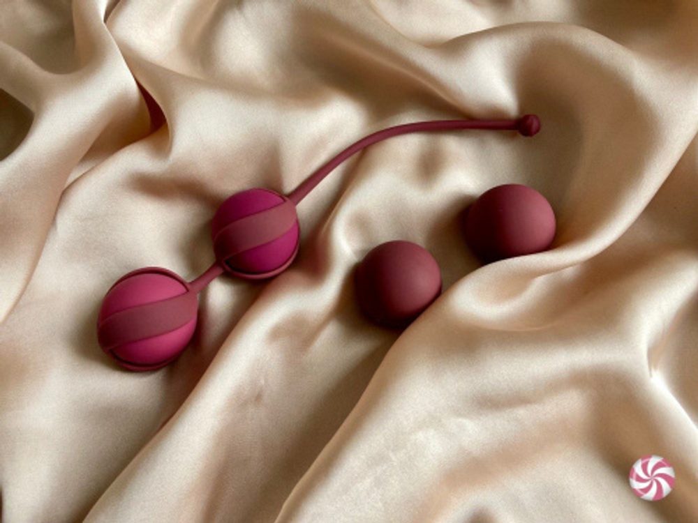 Lola Games Vaginal Balls Set Love Story Valkyrie Wine Red (obrázek 7)