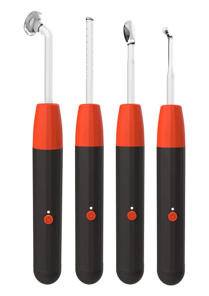 Taboom Electro Wand Glass Set - skleněný stimulátor pro BDSM