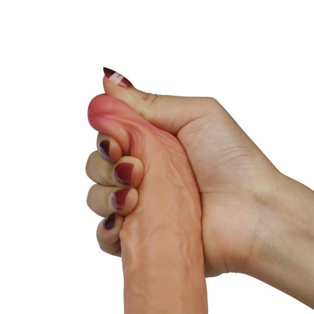 LoveToy Dildo 8'' Nature Cock (obrázek 8)