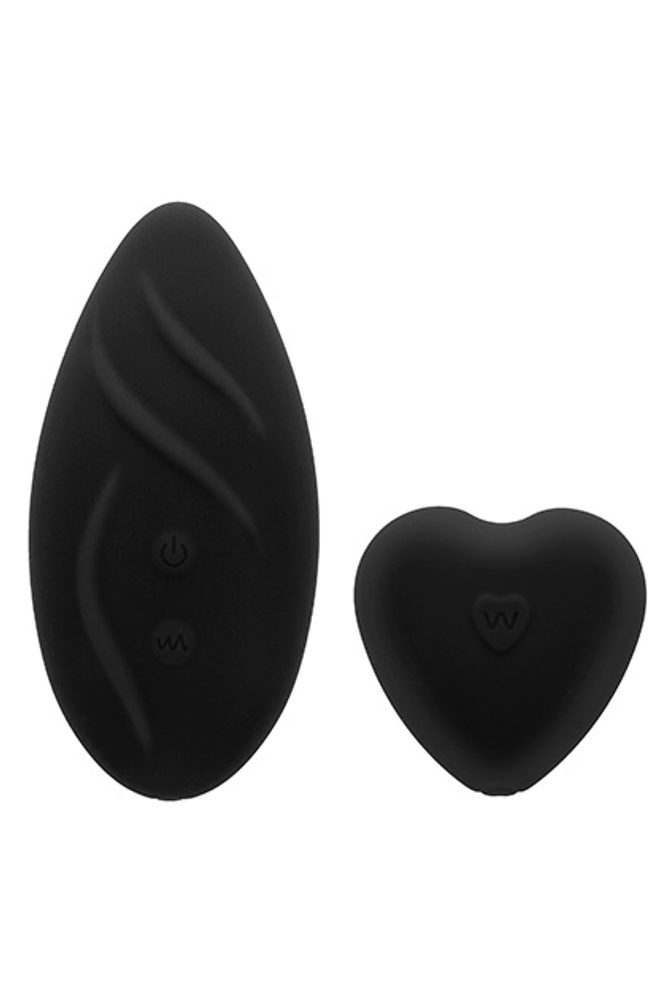 S Pleasures Panty Vibe Sweetheart Black