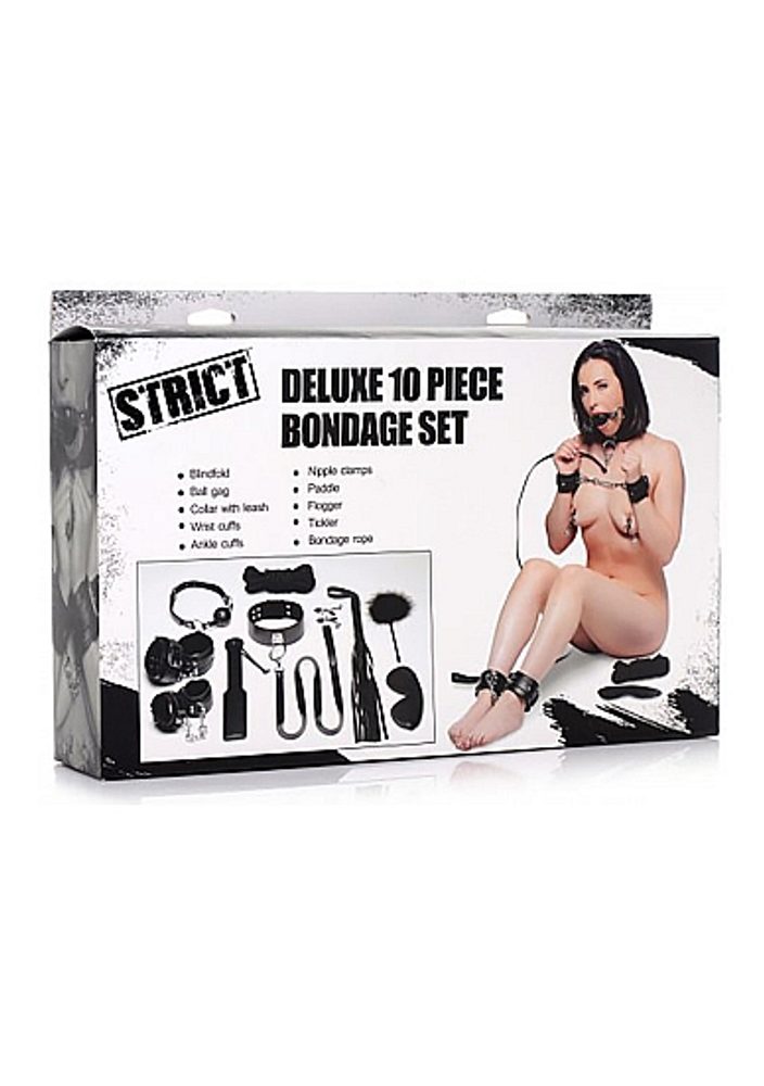 Strict Deluxe 10 Piece Bondage Set - Obrázek 2
