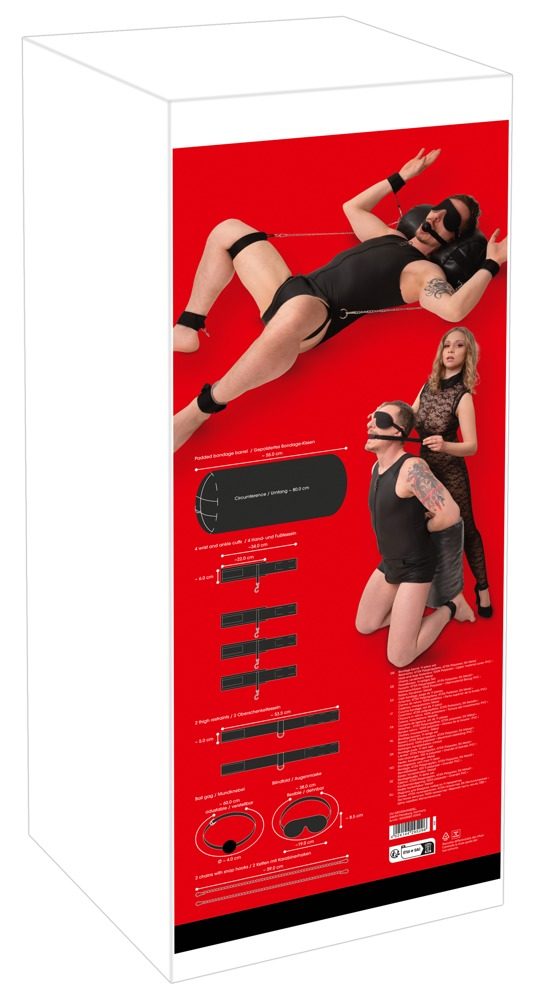 Bad Kitty Bondage Barrel Black (obrázek 13)