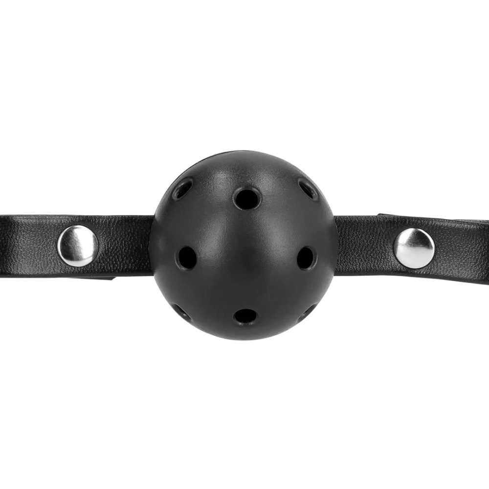 Shots Ouch! Xtreme Muzzle With Removable Ball Gag - Obrázek 7