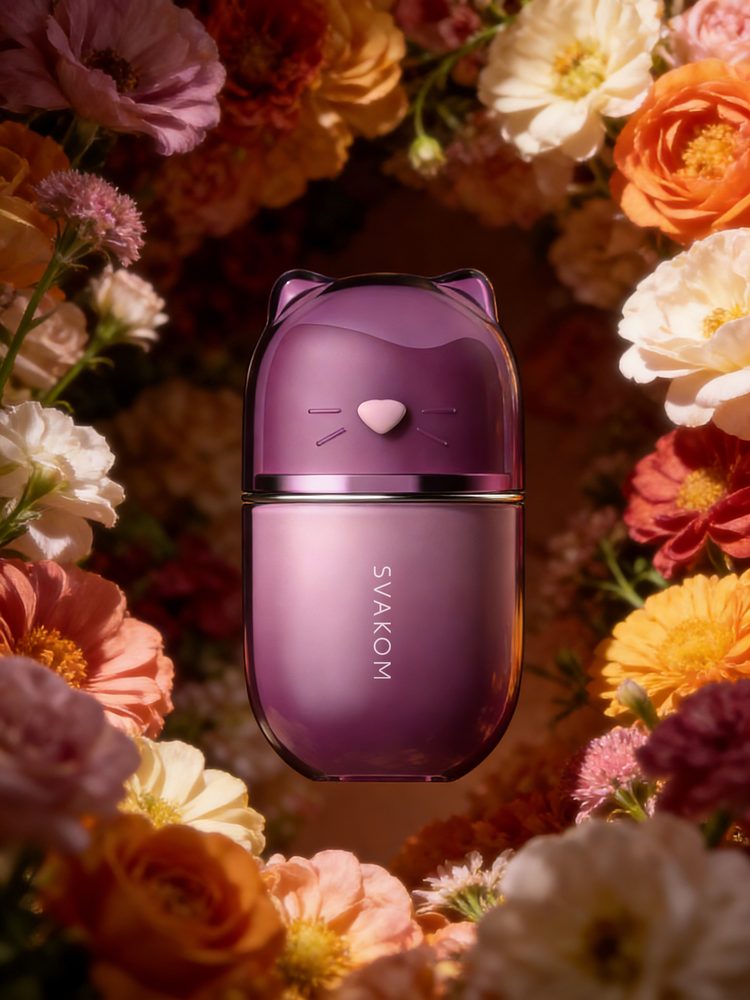 Svakom Klitty Dual Action Licking & Suction Stimulator Dusty Lavender (obrázek 32)