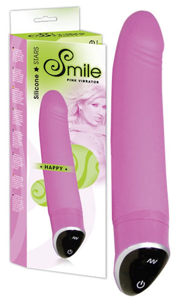 Vibrátor Smile Happy Růžová - Obrázek 3
