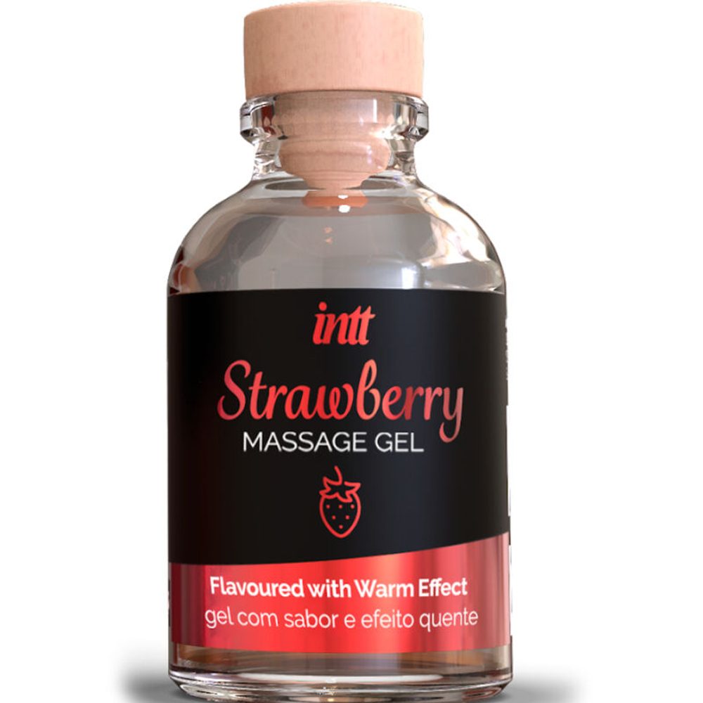 intt Strawberry Kissable Massage Gel 30 ml