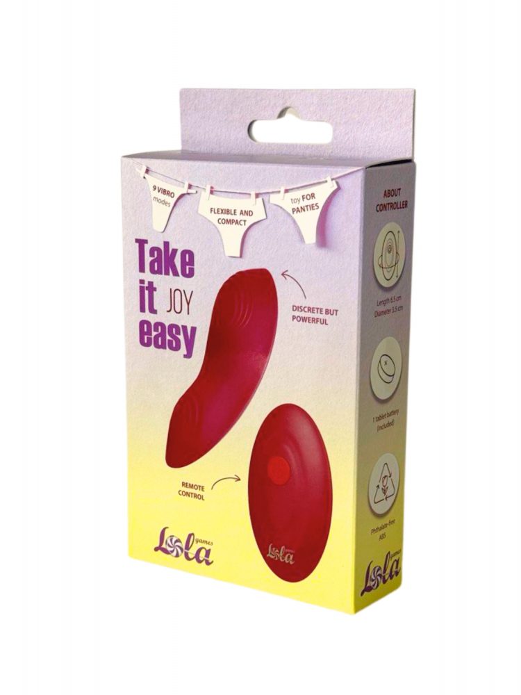 Vibrátor do kalhotek Take It Easy Joy (obrázek 8)