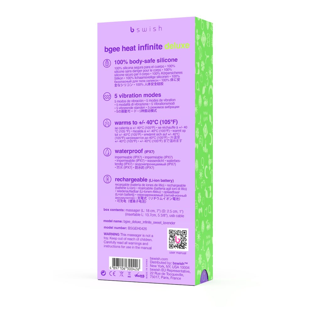 B Swish Bgee Heat Infinity Deluxe Pink - Obrázek 5