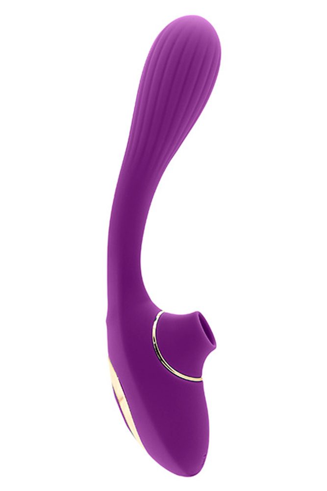 S Pleasures Dual Suction Fialová