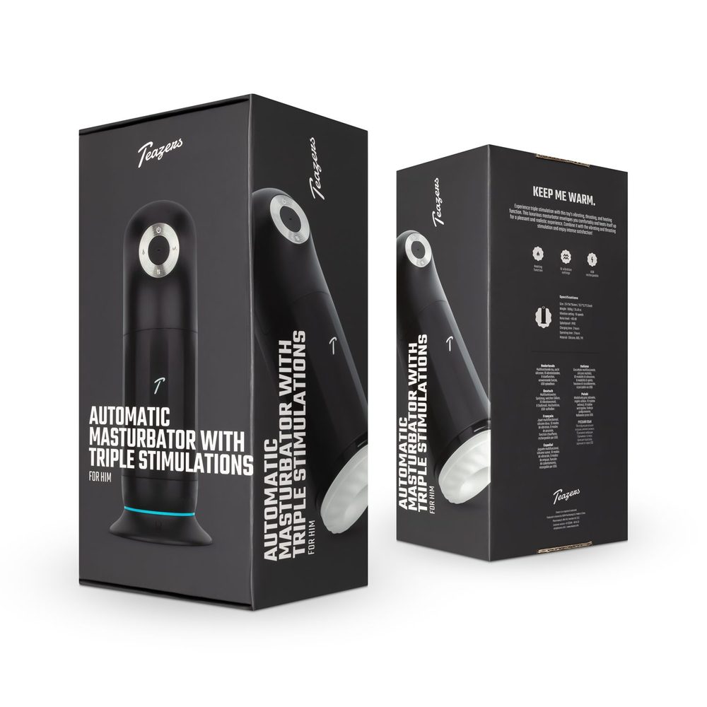 Teazers Automatic Masturbator with Triple Stimulation (obrázek 8)