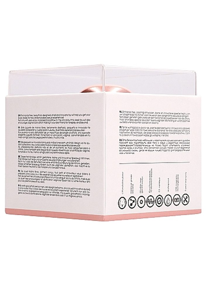 Shots Innovation Twitch Hands-Free Suction & Vibration Toy RoseGold - Obrázek 4