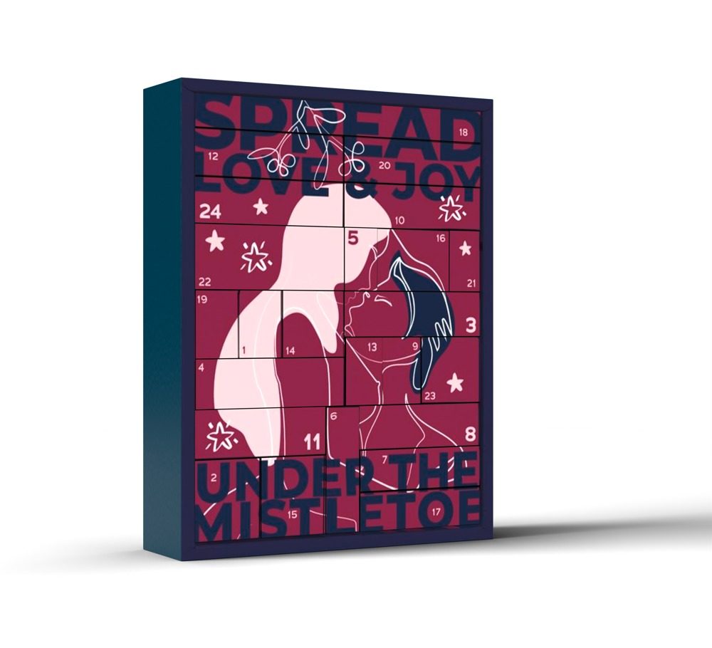 Orion Erotický adventní kalendář Spread Love & Joy under the Misteltoe - Obrázek 4