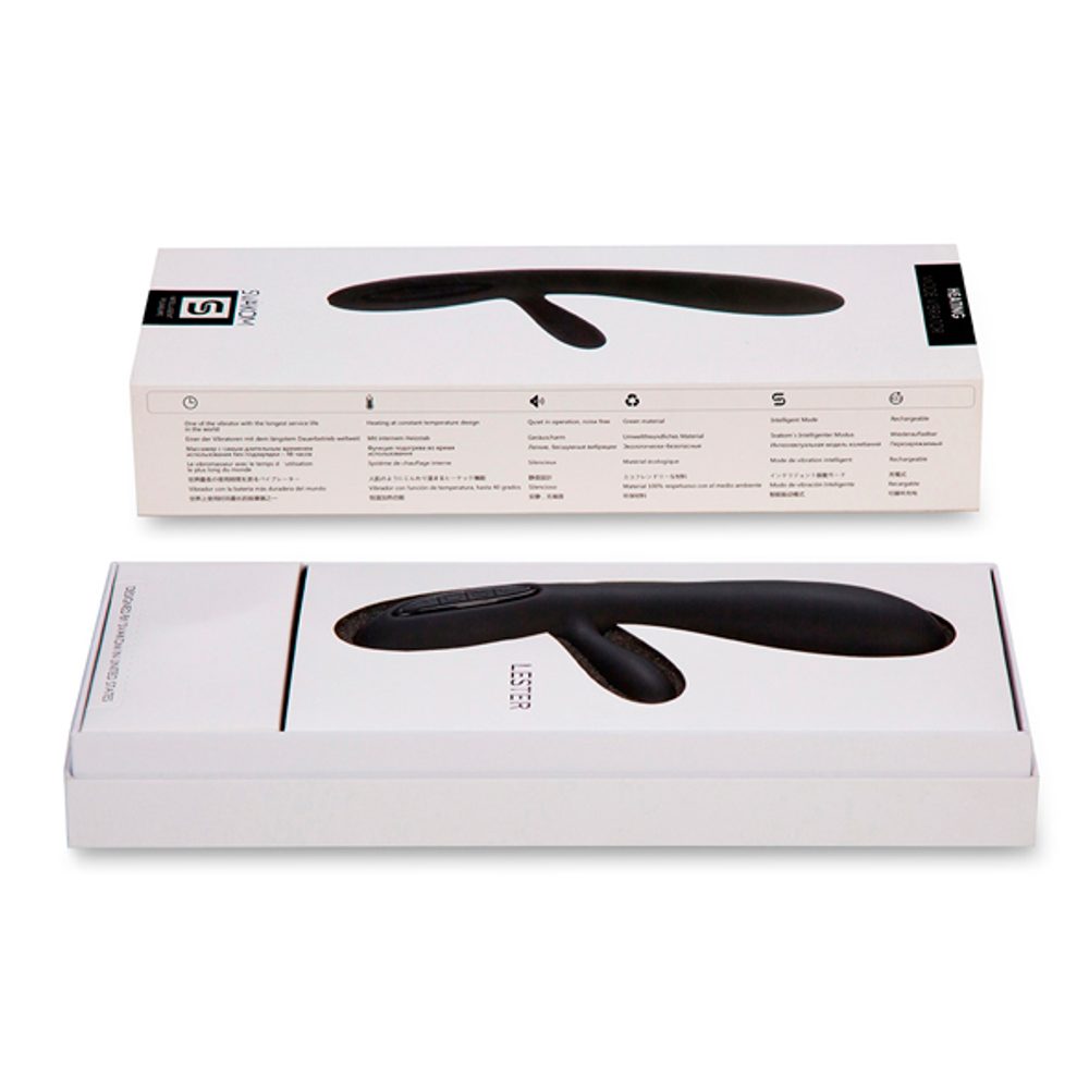 Svakom - Lester Heating Vibrator Black - Obrázek 3