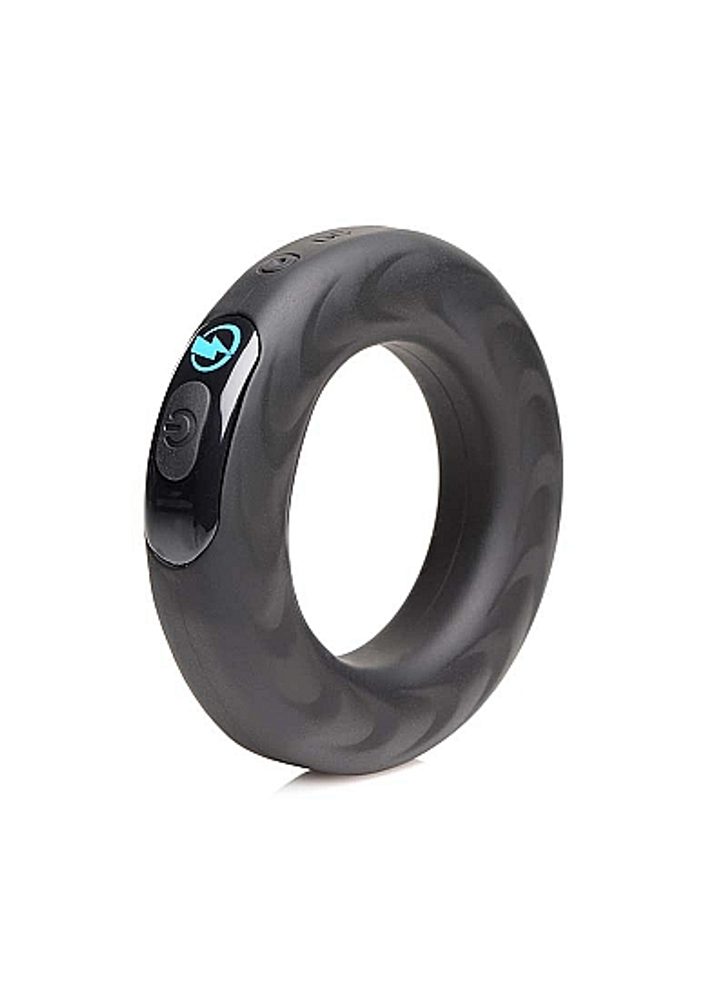 Zeus Electrosex E-Stim Pro Silicone Cock Ring Vibe with Remote - Obrázek 4