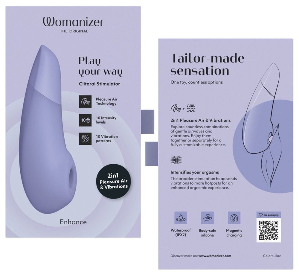 Womanizer Enhance pulzující stimulátor klitorisu (obrázek 13)