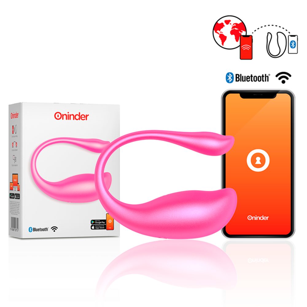 Oninder Nairobi Vibrating Egg Pink - Obrázek 4