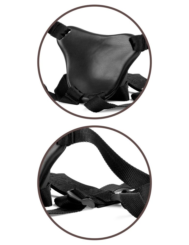 Elite KCE Comfy Body Dock Strap-On H King Cock - Obrázek 3