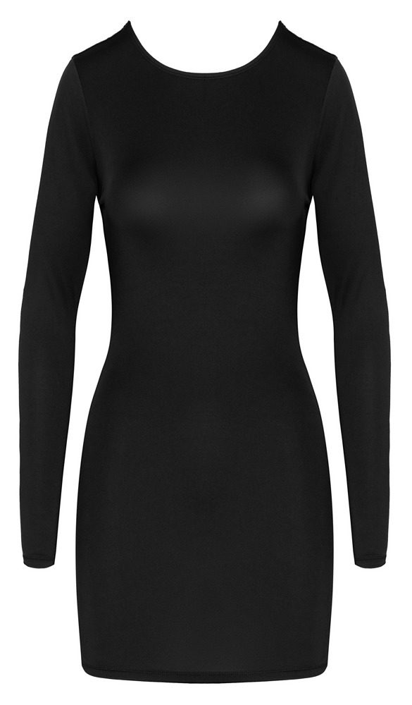 Cottelli Mini Dress with Large Cut Out at the Back 2719266 Black (obrázek 7)