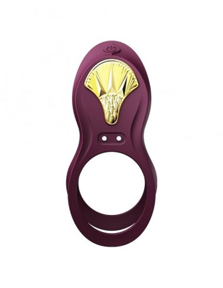 Zalo Bayek Cockring Vibrator with Remote Control Purple - Obrázek 6
